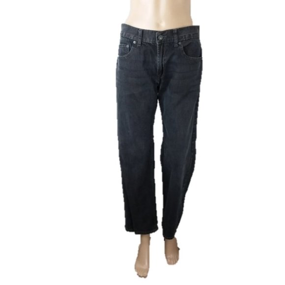 Levi's Jeans 505 Straight Leg Black Jeans - Picture 1 of 8